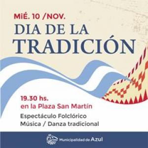 El Día de la Tradición se celebrará con un festival folclórico